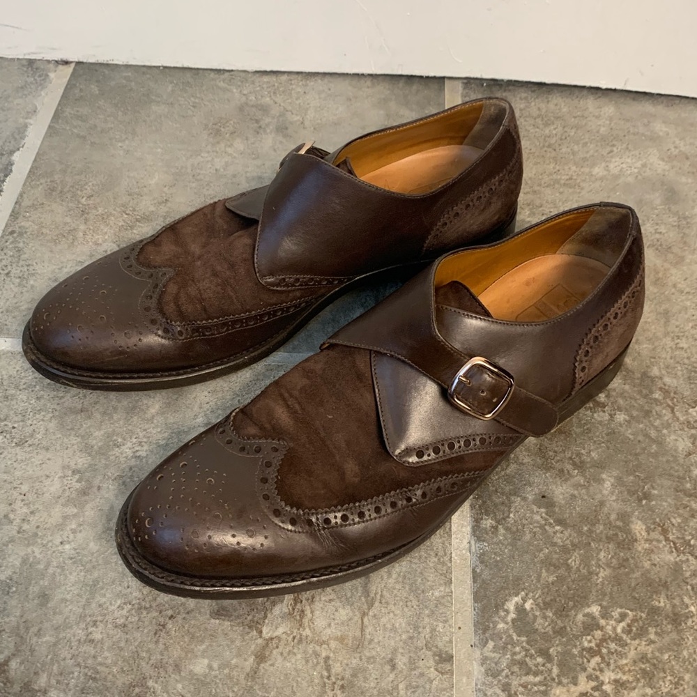 O'Keeffe Monk Strap Brogues